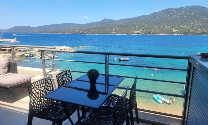 Propriano Apartment | Appartement T2 terrasse vue mer à 180