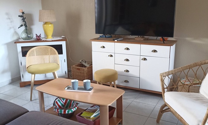 Mauguio Apartment | Apt 2 Pièces 60m2 , Cosy, Tout Confort, à 15 mn de la mer et de Montpellier