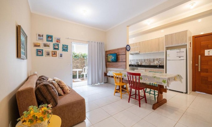 Santinho Apartment | Apt Hortência 200m da praia by Achei Florianópolis