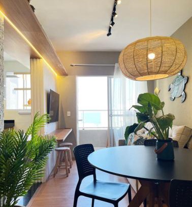 Cruz das Almas Apartment | Apto com vista mar I Varanda I Piscina I Shopping