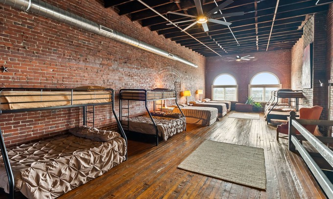 Downtown St. Louis Apartment | Artist Warehouse Loft - Downtown St. Louis - Boutique Hotel Sleeps 7-18