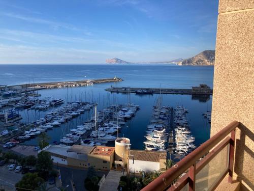 Calpe Apartment | Atico Duplex Penthouse Rosa Marina Club Nautico Calpe Penon Sea view