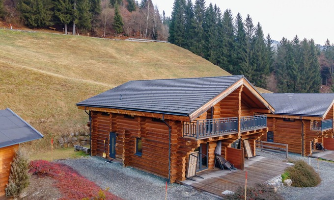 Jenig Ski Chalet | Authentic log house near top ski resort