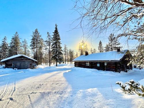 Jormua Ski Chalet | Autiojärven kelomökki 85m2