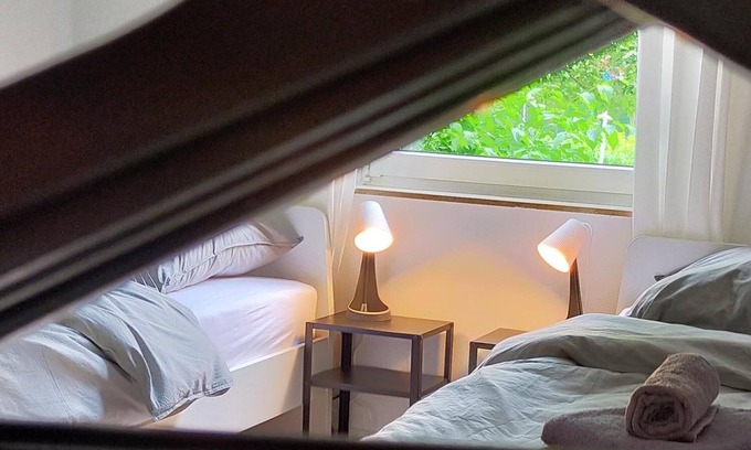 Rommelhausen Apartment | Büd01 - Ferienwohnung mit Terrasse in Altenstadt bei Hanau, 80 qm, 3 Zimmer, Max. 6 Personen