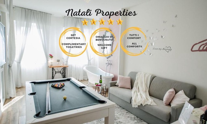 Crescenzago Apartment | ⁂ Barocco ⁂ Biliardo - Ping pong - Vasca - WiFi