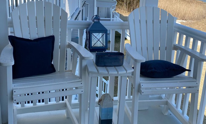Anglesea House | Bay, Inlet, and Ocean views with your own Private Beach! Fall or Spring Rental.