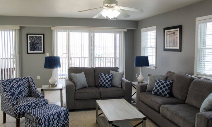Dewey Beach Apartment | Bayfront Family Friendly 2BR on a Marina - Great Location & Beautiful Views!