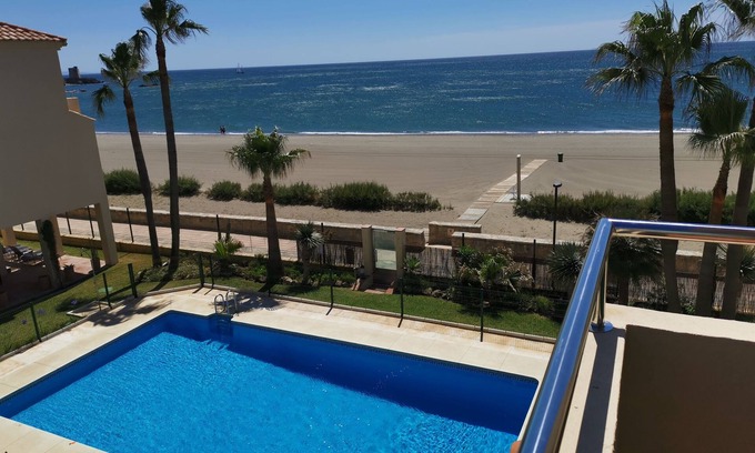 Marina de Casares Apartment | Beach Diamond - fantastic duplex right on the beach close to everything