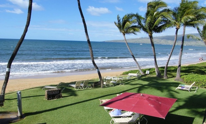 Kihei Condo | Beach front in Hotel District!