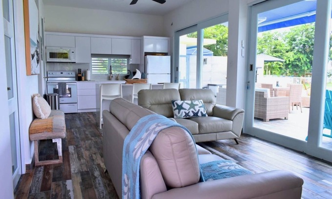 Guanajibo House | Beach House Wood w/private pool, WiFi, BBQ, kayaks, full A/C.