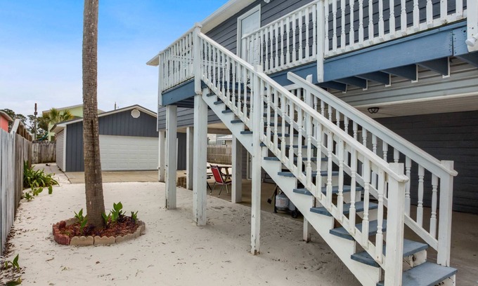 Crescent Beach House | Beach Time | Cozy Retreat Steps from the Gulf
