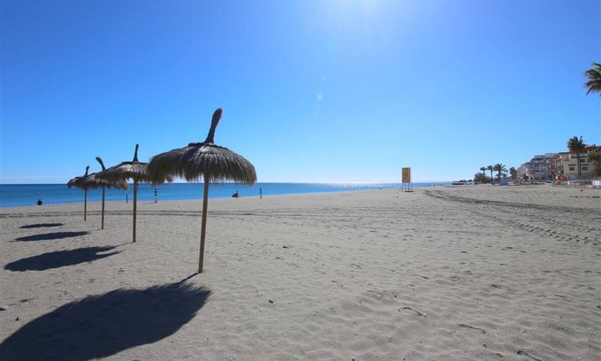 San Luis de Sabinillas Apartment | Beachfront penthouse with stunning sea views, Next to the beach, restaurants and supermarkets