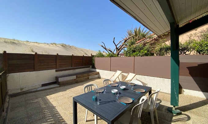 Capbreton Villa | Beachside Villa in Capbreton: Terrace, Parking, 2 BR & Loft, Pets Welcome