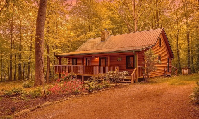 Townsend Cabin | "Bearly Rustic" - 2 bdrm/2 bath - Off the grid, beautiful scenic