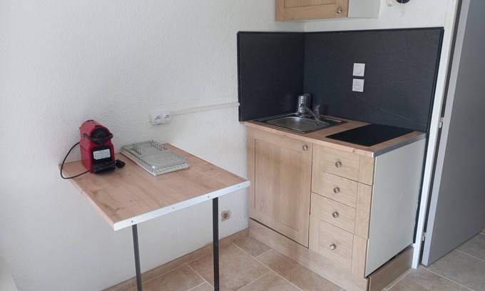 Les Sablettes Apartment | Beau Studio Mar Vivo