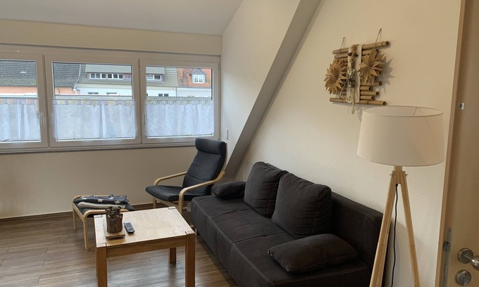 Auggen Apartment | Beautiful, bright vacation apartment with a view of the vineyards and church