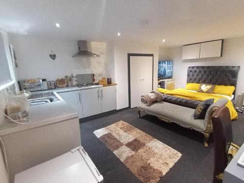 Harehills Apartment | Beautiful En-suite Studio in Leeds -Lower Floor