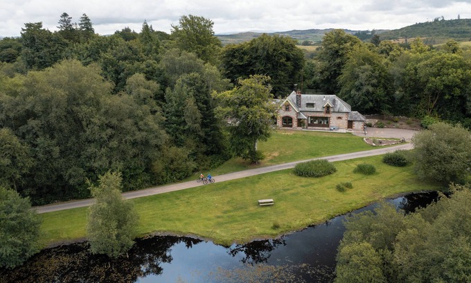 Saint John's Town of Dalry House | Beautiful house on private estate with hot tub, nature and adventure.