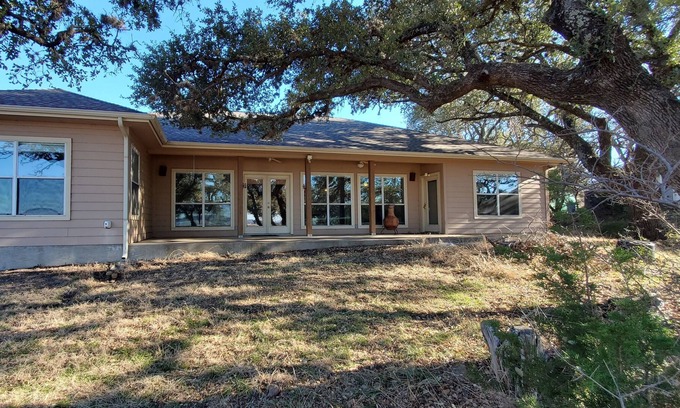 Burnet House | Beautiful lake house on Lake Buchanan waterfront.