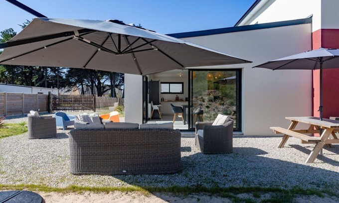 Saint-Germain-sur-Ay House | Beautiful private villa for 4 guests with WIFI and terrace