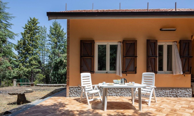 Linguaglossa Villa | Beautiful private villa for 8 guests with WIFI, TV and terrace