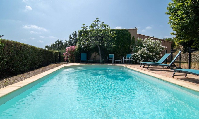 Figanieres House | Beautiful private villa for 6 people with private pool, WIFI, TV, terrace and pets allowed