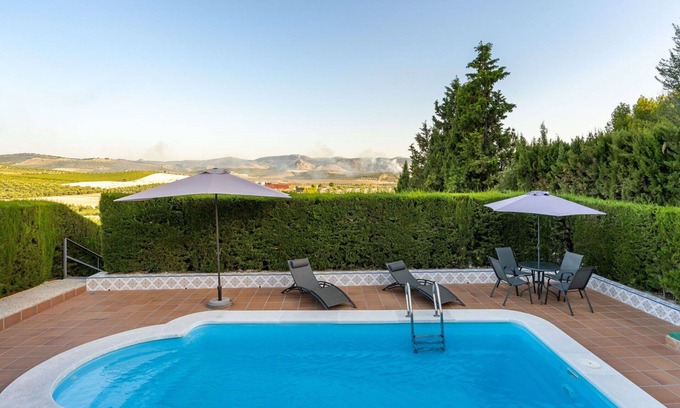 Baena House | Beautiful private villa for 6 people with private pool, WIFI, A/C, TV and terrace