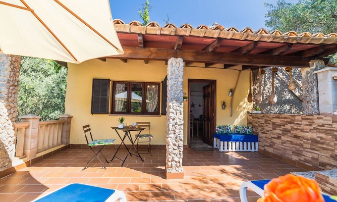 Escorca House | Beautiful private villa for 6 guests with WIFI, A/C, TV and patio
