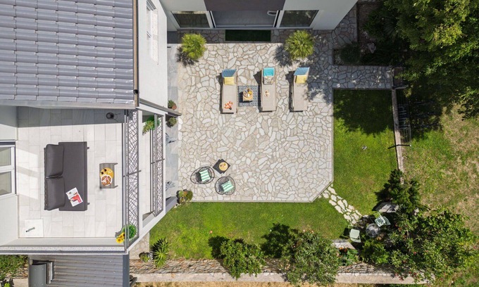 Tribalj House | Beautiful private villa for 8 guests with private pool, A/C, WIFI, TV and terrace