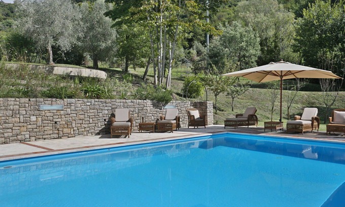 Villabuona Villa | Beautiful private villa with A/C, WIFI, private pool, TV, patio and panoramic view, close to Lucca