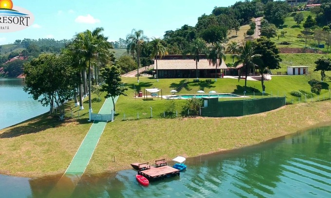 Igarata House | Beautiful Property at the lake, Swiming Pool, Fishing , Barbecue, Jacuzzi