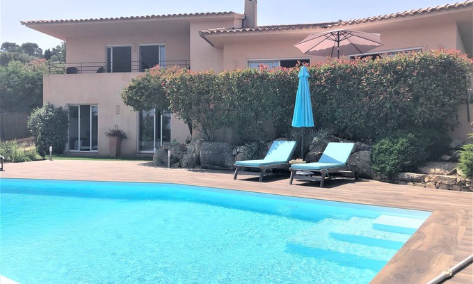 Cirendinu Villa | Beautiful Villa with pool, sea and mountain views - 800m beach - 10 people