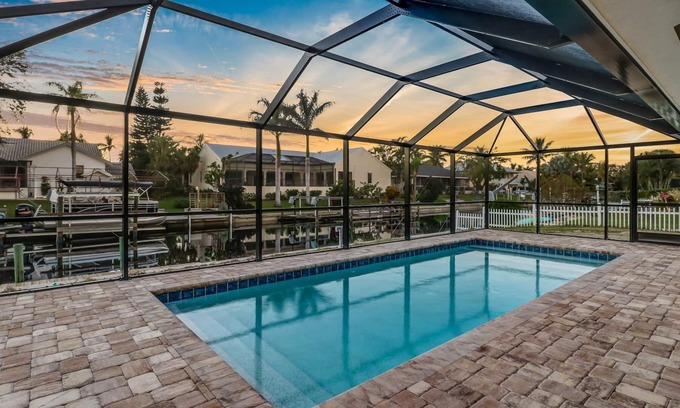 Bonita Springs House | Beautiful Waterfront Pool Home, All New Furnishings, Entire Home Updated