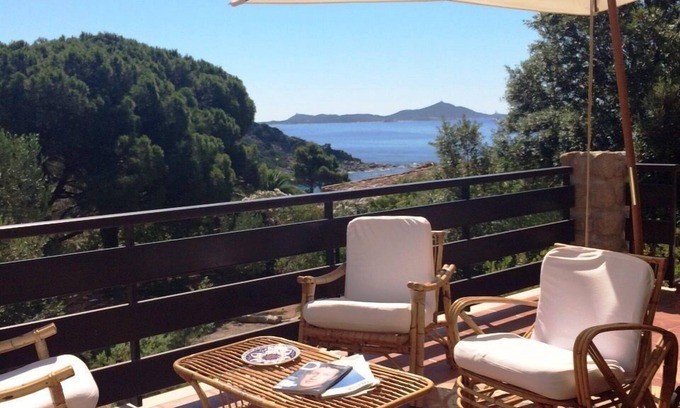 Porto Sa Ruxi House | Bellissima villa con vista e a due passi dal mare