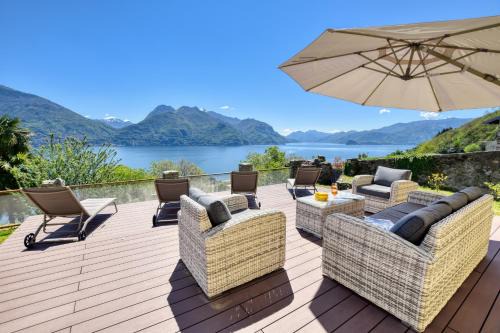 San Siro Apartment | Bello Pezzo 2-Bedroom Lakeview Apartment with Shared Garden and Terrace