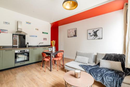 La Seyne-sur-Mer Apartment | Bien-être en bord de mer : Terrasse,chambre double