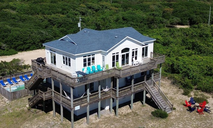 Carova Beach House | Bikinis and Bellinis Fantastic amenities, game rm, 4x4 required