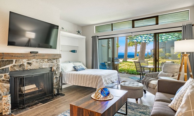Birch Bay Condo | Birch Bay Sunsets - Ocean View - Indoor Pool