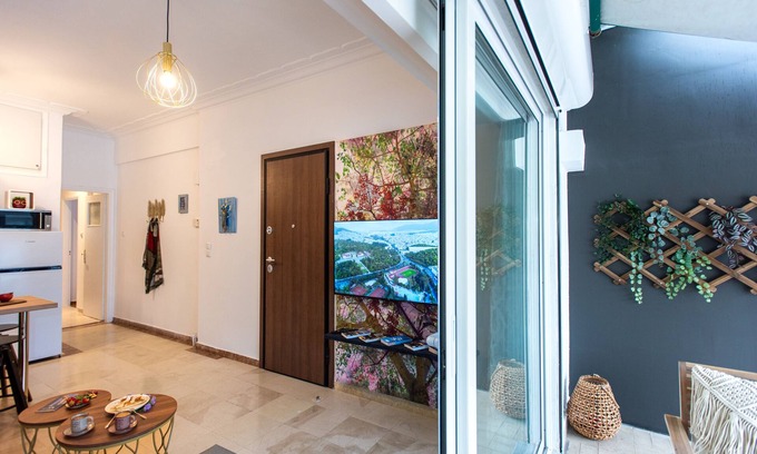 Koukaki Apartment | Blue Ark Boho Stay at Acropolis