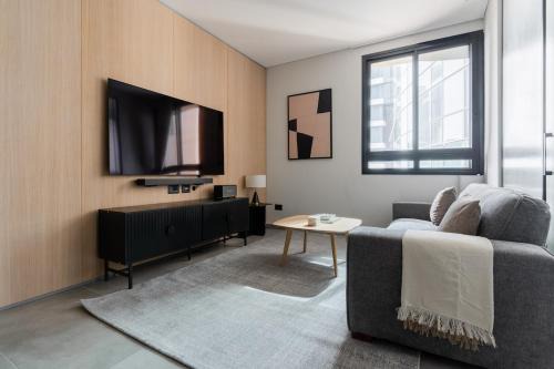 Neve Tzedek Apartment | Blueground at Lev Hair,Upscale,Rothchild boulevard