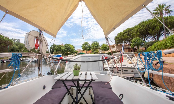 Port Cogolin Boat Rental | Boat 'Port Cogolin' with Sea View and Private Terrace
