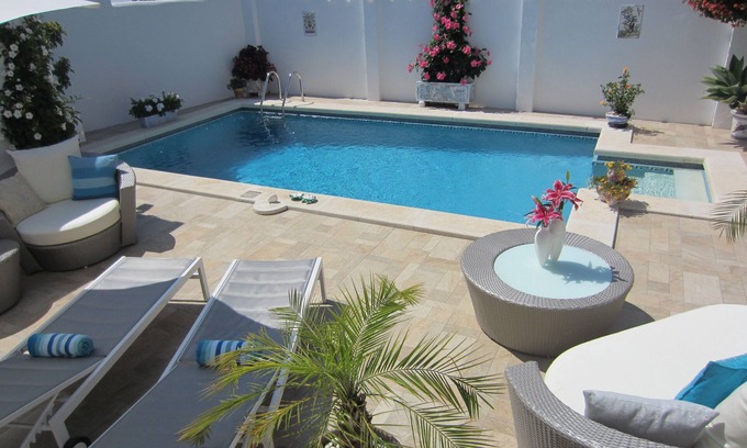 Benalmadena Bed & Breakfast | Boutique Bed & Breakfast Suite with Pool,Garden,Sunroom w/Panoramic Sea Views