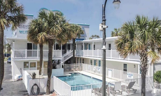 Downtown Myrtle Beach Apartment | Boutique on the beach, Studio #110 + Pool