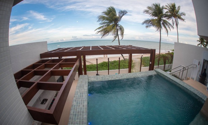 Jardim Oceania Apartment | Branco Haus - Pé na Areia do Caribessa