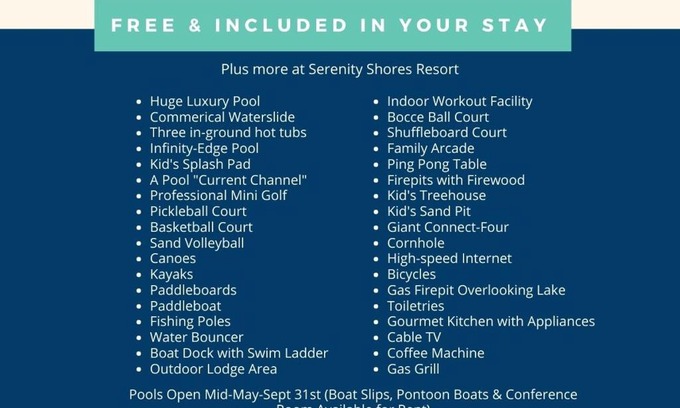 Kimberling City House | BRAND NEW! Lakefront Cabin - FREE Mini Golf, Hot Tubs, Pools, Pickleball and More!