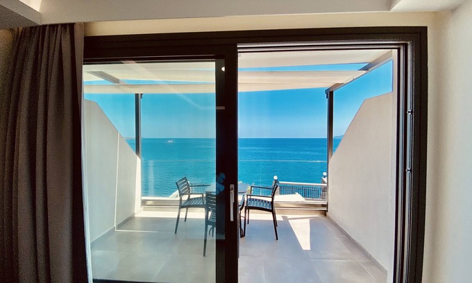 Ammoudara Apartment | Breathtaking sea view studios