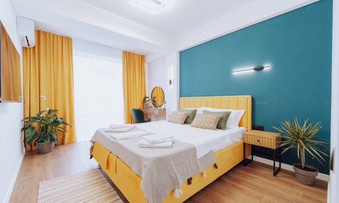 Chisinau Apartment | Bright 1BDR near center and park, Râșcani