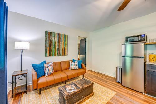 Bryson City Apartment | Bryson City Riverfront Condo with Fire Pit and Grill!
