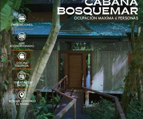 Playa Agujas Villa | Cabaña Bosquemar 1